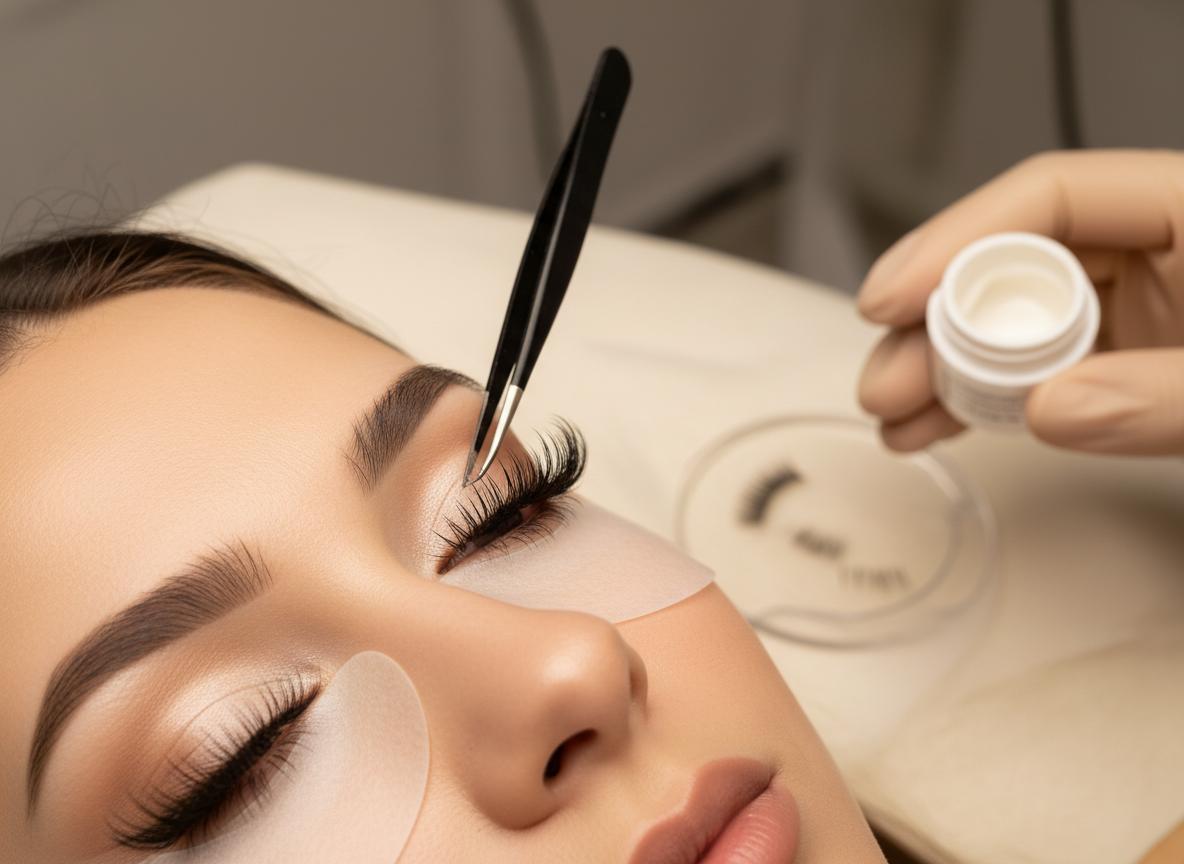 Classic eyelash extensions